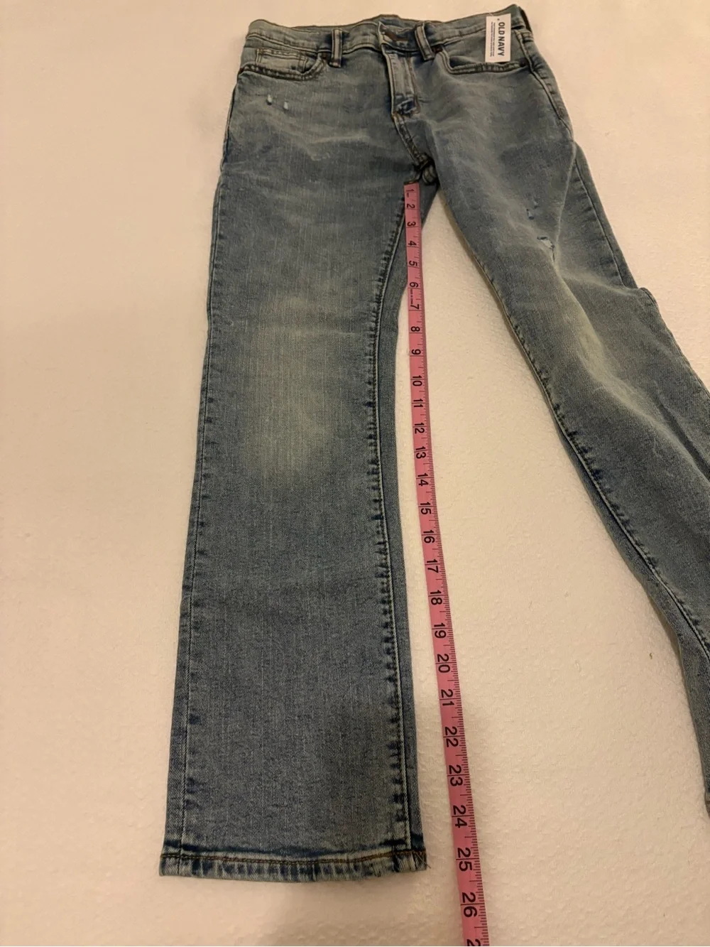 Old Navy Denim Blue Jeans Straight NWT Kids Boys SIZE 12